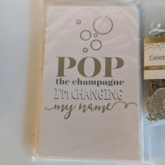 NWT Bachelorette Invites Table Scatter Wedding Reception Hen Party Celebrate It - Picture 4 of 10